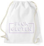 printfashion fcuk-gluten-white-purple - Sportzsák, Tornazsák - Fehér (887268)