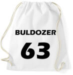 printfashion BULDOZER 63 Fekete - Sportzsák, Tornazsák - Fehér (15821325)