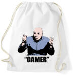 printfashion Gamer póló - Dr. Genya - Sportzsák, Tornazsák - Fehér (4584867)