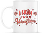 printfashion Valentinom - cica - Bögre - Fehér (11644285)