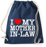 printfashion Mother in-law - Sportzsák, Tornazsák - Sötétkék (2514498)