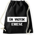 printfashion Eltévedt pároknak - Én vagyok (fehér) - Sportzsák, Tornazsák - Fekete (6996284)