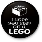 printfashion remélem rálépsz egy Legora - Kitűző, hűtőmágnes - Fekete (14577740)