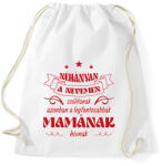 printfashion Mamának hívnak - Sportzsák, Tornazsák - Fehér (11956619)
