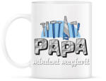 printfashion Papa mindent magjavít - Bögre - Fehér (4352221)