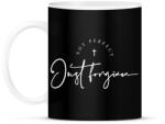 printfashion Megbocsát - Bögre - Fekete (13207815)