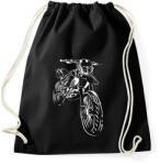 printfashion apriliasxf - Sportzsák, Tornazsák - Fekete (3291933)
