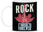 printfashion Rock mindörökké - Bögre - Fekete (4747533)