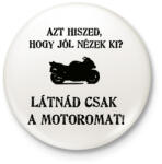 printfashion LÁTNÁD2 - Kitűző, hűtőmágnes - Fehér (3090248)