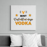 printfashion V mint Vodka - Vászonkép - Fehér (11646859)