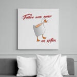 printfashion Peace was never an option - Vászonkép - Fehér (14438309)