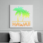 printfashion Hawaii - Vászonkép - Fehér (6636876)