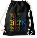 printfashion BLTN - Balaton - Sportzsák, Tornazsák - Fekete (7350007)