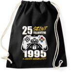 printfashion Gamer Legenda - Sportzsák, Tornazsák - Fekete (4333055)