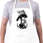printfashion a természet körforgása - Kötény - Fehér (5360577)