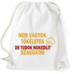 printfashion Nokdeli szaggatás - Sportzsák, Tornazsák - Fehér (2408304)