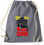 printfashion Szeptembertől Suli - Sportzsák, Tornazsák - Grafitszürke (16511701)