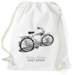 printfashion Easy Rider - Sportzsák, Tornazsák - Fehér (340345)