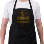 printfashion UNICUM COMMANDER - Kötény - Fekete (4933168)