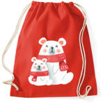 printfashion Jegesmacik - Sportzsák, Tornazsák - Piros (5436205)