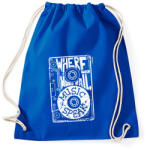 printfashion Ahol a szó kevés. . . - Sportzsák, Tornazsák - Bright royal (41326)