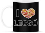printfashion I love lecsó - Bögre - Fekete (8697732)