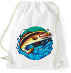 printfashion Hal - Sportzsák, Tornazsák - Fehér (11756073)