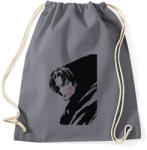 printfashion Attack On Titan Levi - Sportzsák, Tornazsák - Grafitszürke (6106442)