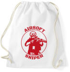 printfashion Airsoft sniper - Sportzsák, Tornazsák - Fehér (15525801)