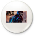 printfashion Apex Legend Revenant - Kitűző, hűtőmágnes - Fehér (3088793)