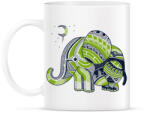 printfashion Elefánt - Bögre - Fehér (789210)