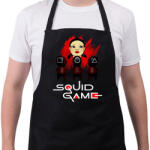 printfashion squid game2 - Kötény - Fekete (8905573)