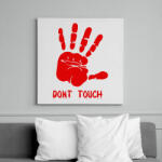 printfashion Ne érj hozzám - Vászonkép - Fehér (6625359)