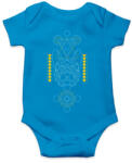 printfashion french bulldog joga - Baba Body - Azúrkék (5361124)
