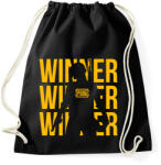 printfashion PUBG Winner - Sportzsák, Tornazsák - Fekete (5382075)