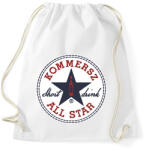 printfashion Kommersz ALL STAR - Sportzsák, Tornazsák - Fehér (2161180)