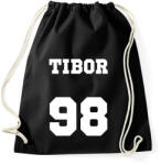 printfashion Neves póló - Egyedi névvel és számmal - Sportzsák, Tornazsák - Fekete (16798070)