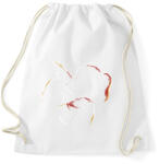 printfashion Lány nyuszival - Sportzsák, Tornazsák - Fehér (14732242)