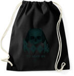 printfashion rock never die5b - Sportzsák, Tornazsák - Fekete (2424731)