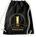 printfashion Az első számú traktoros - Arany - Sportzsák, Tornazsák - Fekete (6596922)