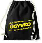 printfashion A legjobb ügyvéd a galaxisban - Sportzsák, Tornazsák - Fekete (3926819)