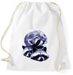 printfashion Mosómedvék - Sportzsák, Tornazsák - Fehér (13008618)