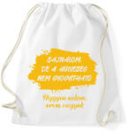printfashion Sajnálom - Orvos - Sportzsák, Tornazsák - Fehér (7221582)