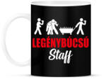 printfashion Legenybúcsú staff - Bögre - Fekete (7538864)