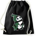 printfashion pingvin_zöld - Sportzsák, Tornazsák - Fekete (5611769)