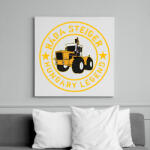 printfashion Rába steiger hungary legend - Vászonkép - Fehér (6639039)