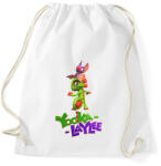 printfashion Yooka Laylee - Sportzsák, Tornazsák - Fehér (3736380)