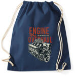 printfashion Nagyszervíz - Sportzsák, Tornazsák - Sötétkék (129847)