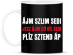 printfashion SLIM SHADY FONETIKUS - Bögre - Fekete (11432515)