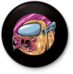 printfashion Predator impostor - Kitűző, hűtőmágnes - Fekete (3528836)